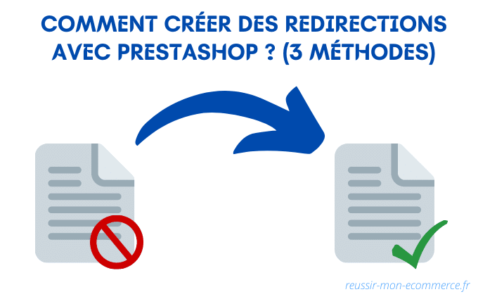 Comment créer des redirections avec PrestaShop ?